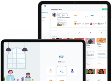 Admin portal screens