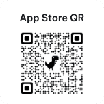 Download on the App Store — QR code to download the app